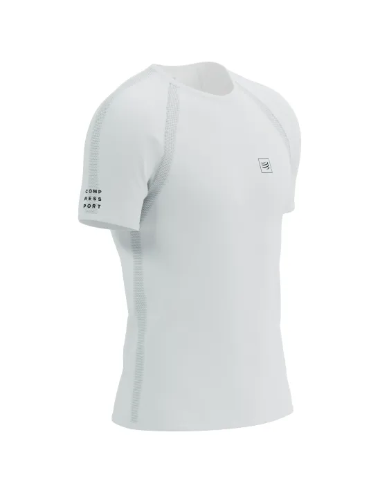 Compressport Men's Training SS Tshirt - White