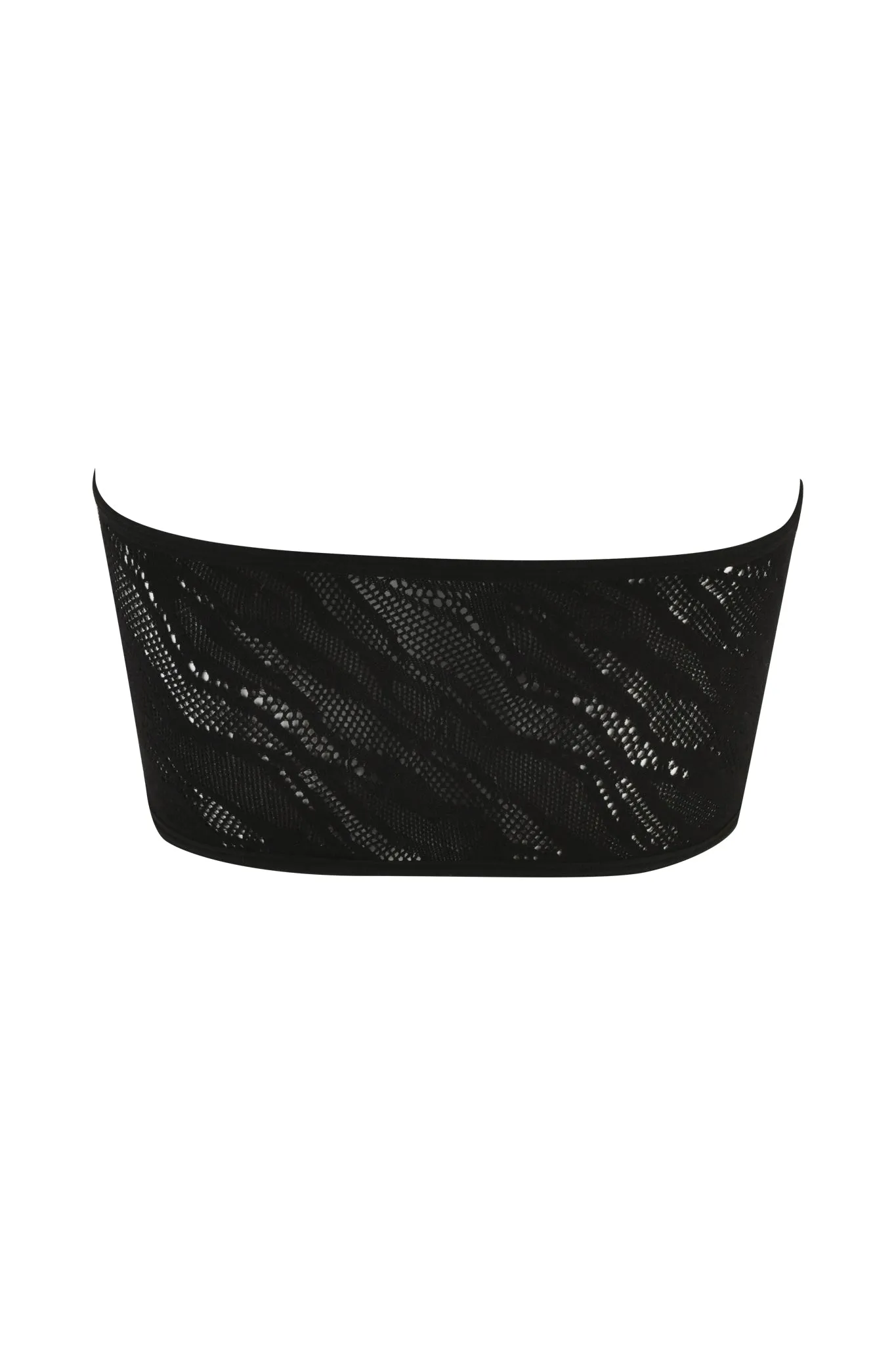 TARAJI BANDEAU - BLACK : ZEBRA